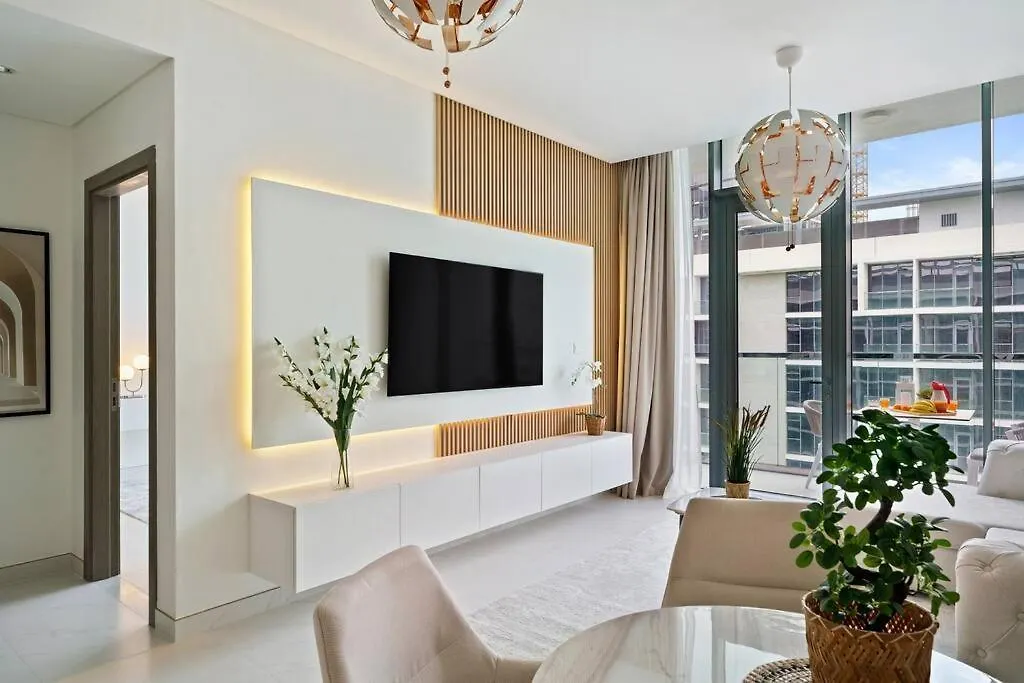 Dayf-Jfh Spacious Apartment 4 Pax With Magical Lagoon Views Dubai